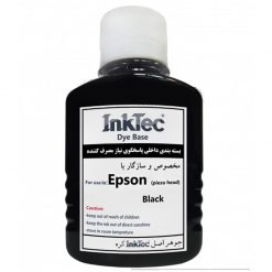 جوهرشارژ چاپگر اینک تک Inktec (ساخت کره) EPSON Black 100CC
