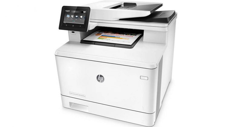 چاپگر لیزری رنگی چند کاره hp-laserjet mfp m477fdn