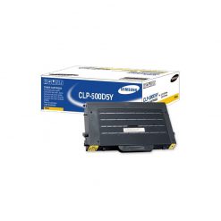 کارتریج لیزری اورجینال(اصلی) سامسونگ SAMSUNG CLP-500D5Y (Yellow)