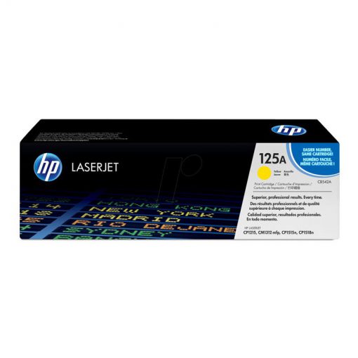 کارتریج لیزری اچ پی HP 125A (CB542A) YELLOW