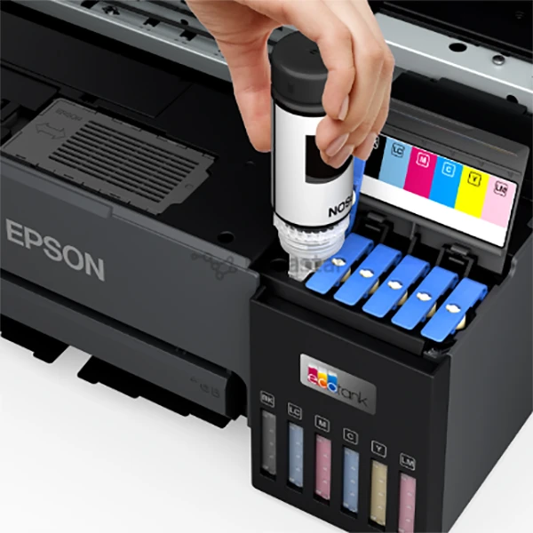 پرینتر رنگی تککاره جوهرافشان اپسون مدل Epson EcoTank L8050 - Image 4